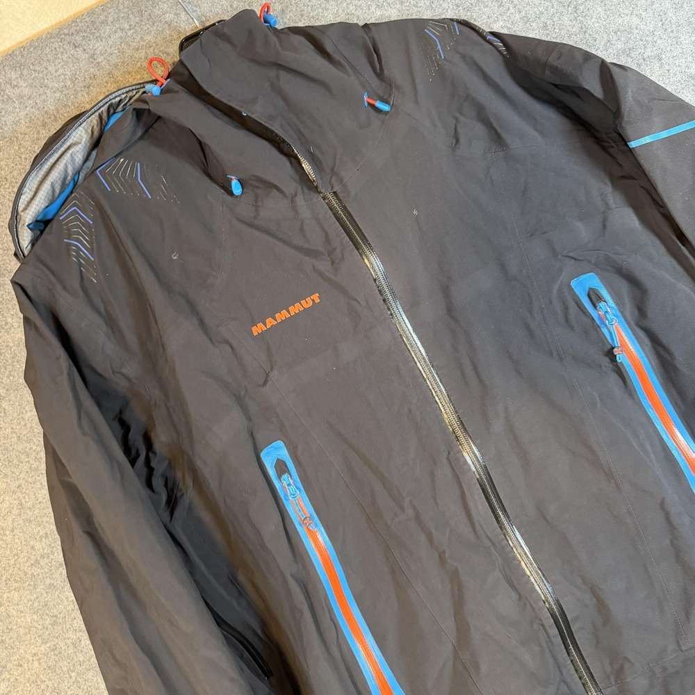 Mammut Nordwand Pro Jacket Mens XL Black GORE-TEX Pro Eiger Extreme Shell READ